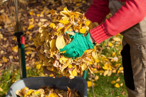 Office clearance process with sorting and disposal