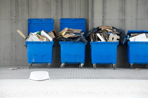 Modern waste management facilities in Central London