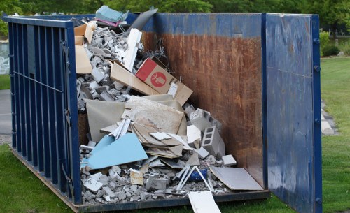 Variety of waste types handled by London removal services