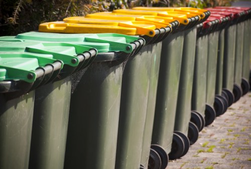 Builders waste removal process in Barbican