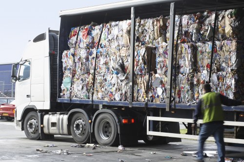 Environmentally friendly rubbish collection methods in Central London