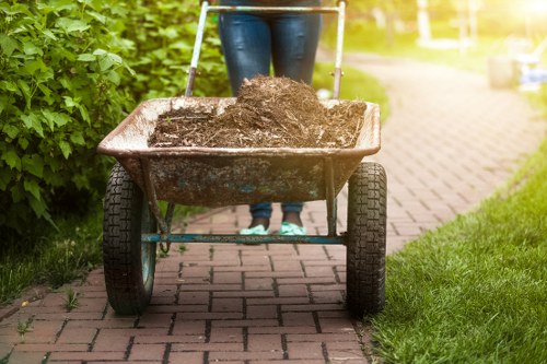 Local community engaged in waste disposal efforts in Blackfriars